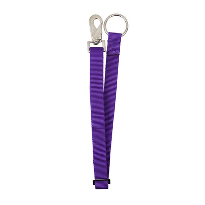 Derby Originals Pack of 2 Horse Water Bucket Strap Hangers Purple color