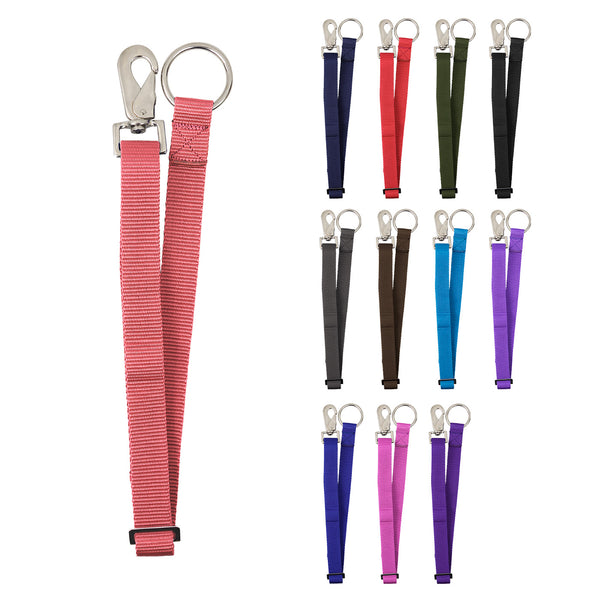 Derby Originals Heavy Duty Adjustable 30” Nylon Hanging Bucket Straps for Water and Feed Buckets - Available in 12 Colors