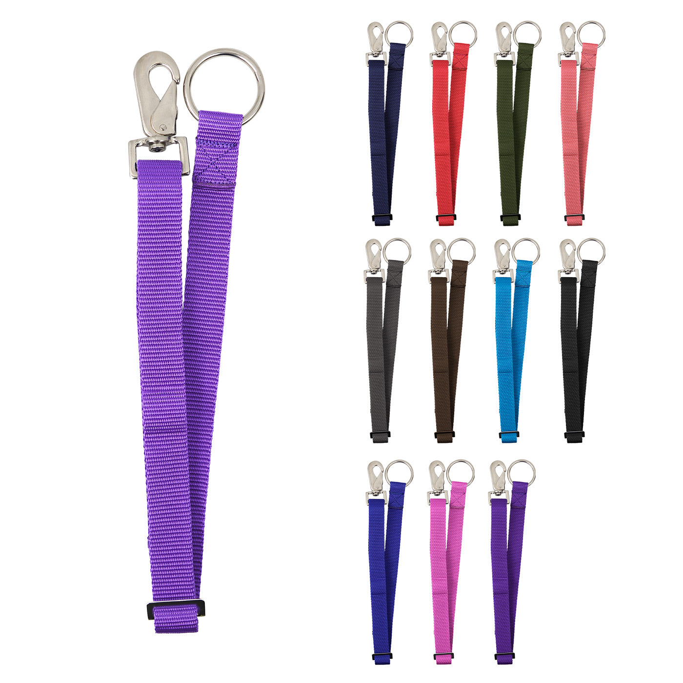 Derby Originals Pack of 2 Horse Water Bucket Strap Hangers Multi color