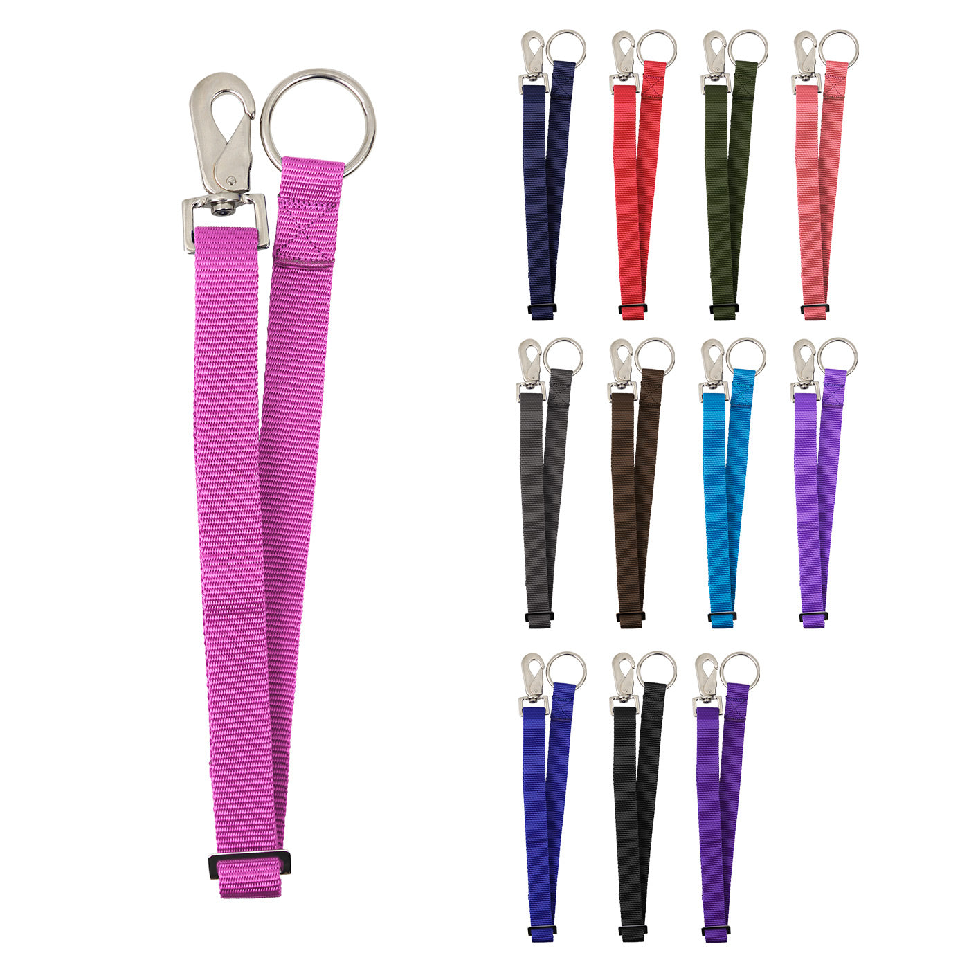 Derby Originals Pack of 2 Horse Water Bucket Strap Hangers light purple colors