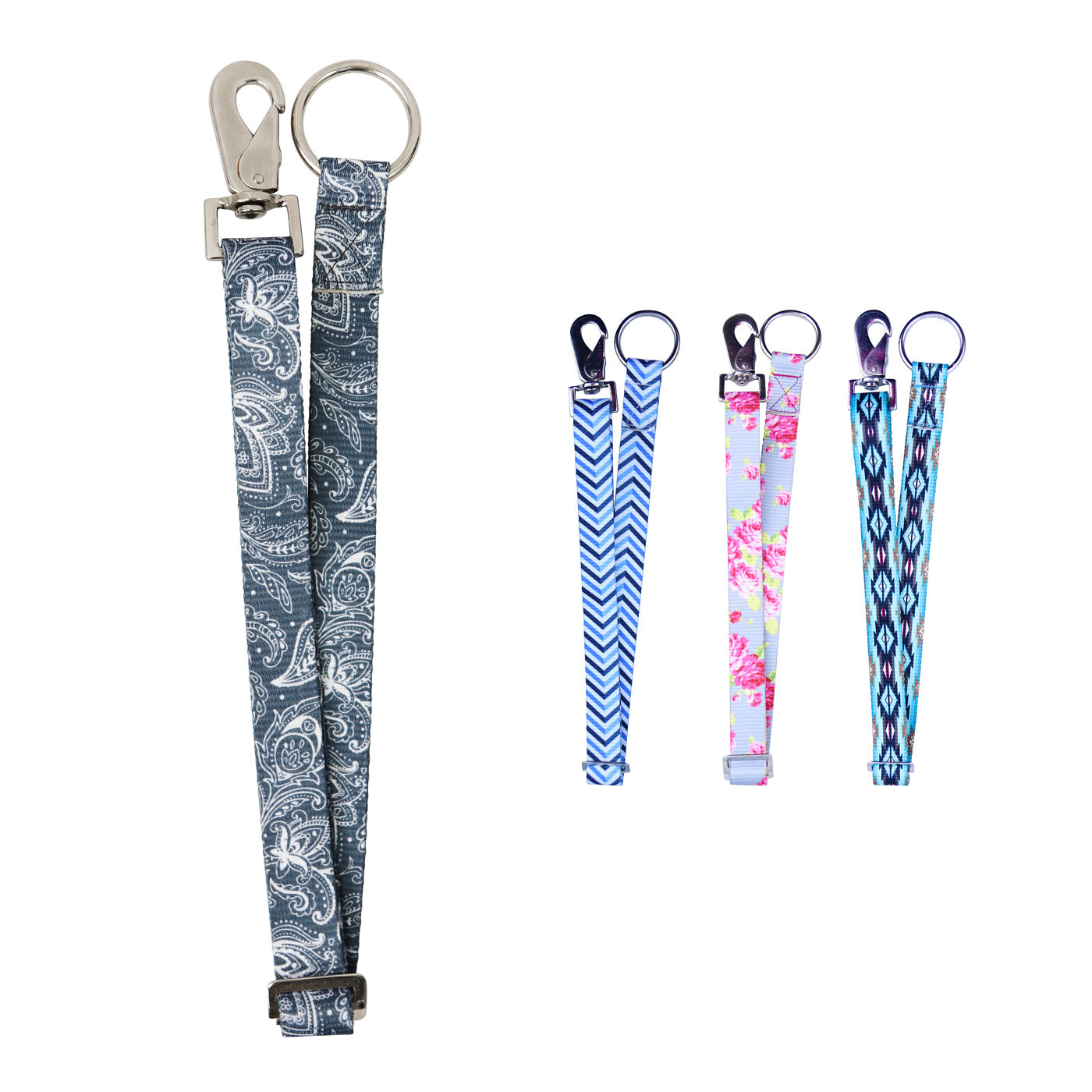 Heavy Duty Adjustable Overlay 30” Nylon Hanging Bucket Straps for Water and Feed Buckets - Available in Four Fun Patterns