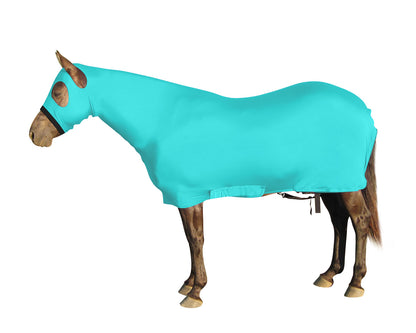 Lycra Sleazy Slicker Full Head and Body Sheet with Zipper Blue main