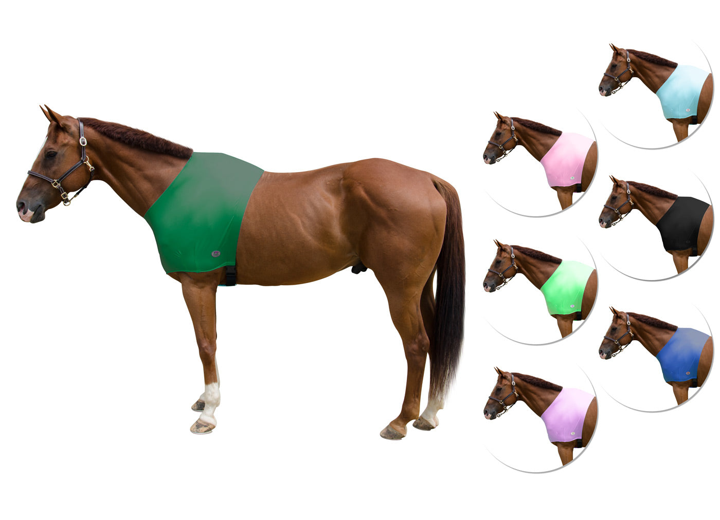 Derby Originals Comfy Stretch Lycra Sleazy Slicker Shoulder Guard Green Image