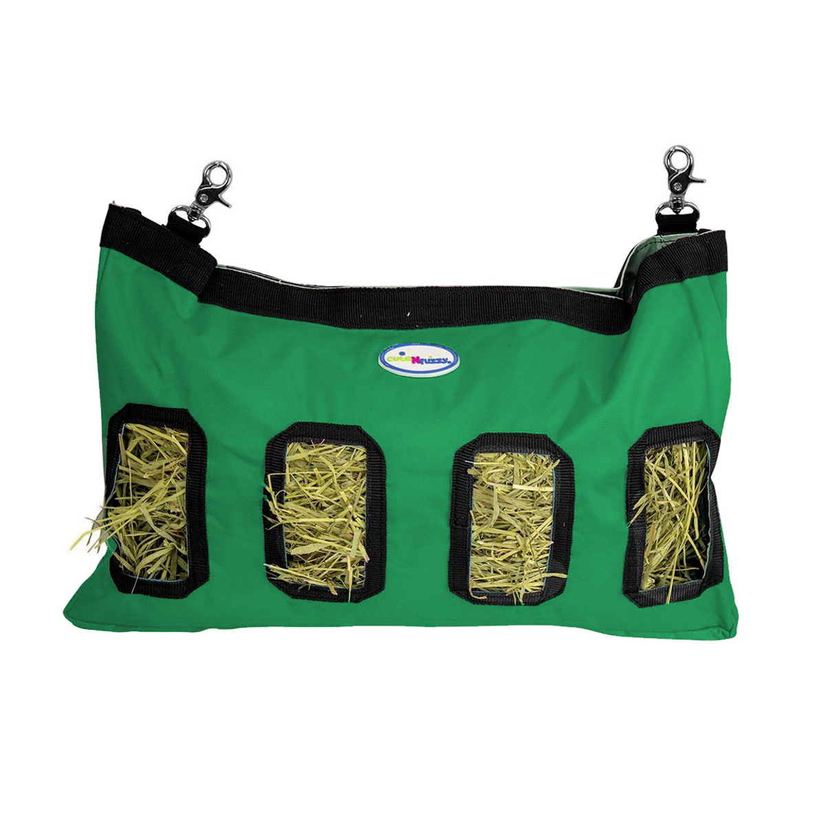 CuteNfuzzy Patented Medium Hay Bag Small Pets Green Main