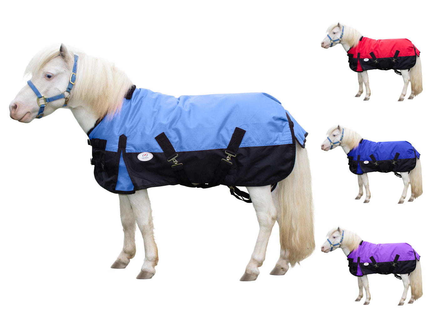 Closed Front 420D Medium Weight Winter Mini Horse Pony Stable Blanket 200g  – Tack Wholesale