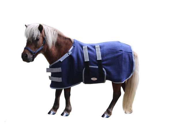 Derby Originals Reflective Safety No Hardware All Season Polar Fleece Sheet Blanket Liner for Foals