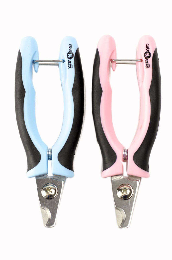 cuteNfuzzy® Professional Pet Nail Clipper w/ Bent Blade Medium