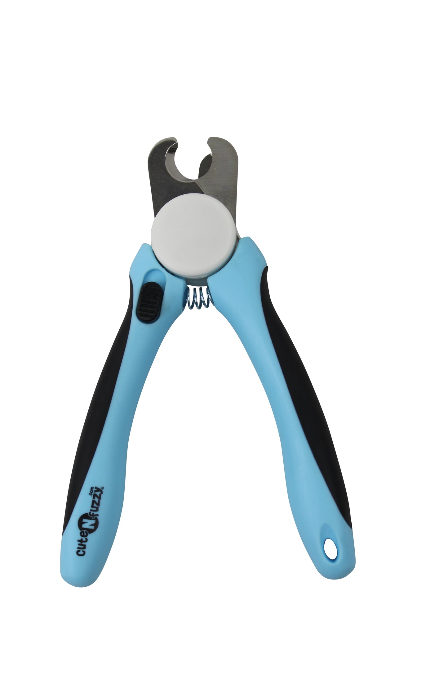 Professional Heavy Duty Pet Nail Clipper w Nail File by cuteNfuzzy Blue Black Color