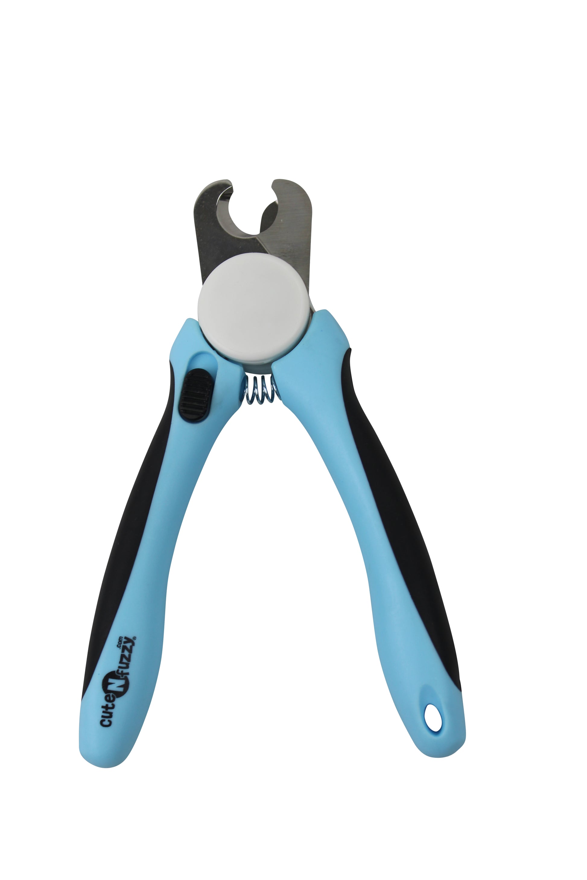 Professional Heavy Duty Pet Nail Clipper w Nail File by cuteNfuzzy Blue Black Color