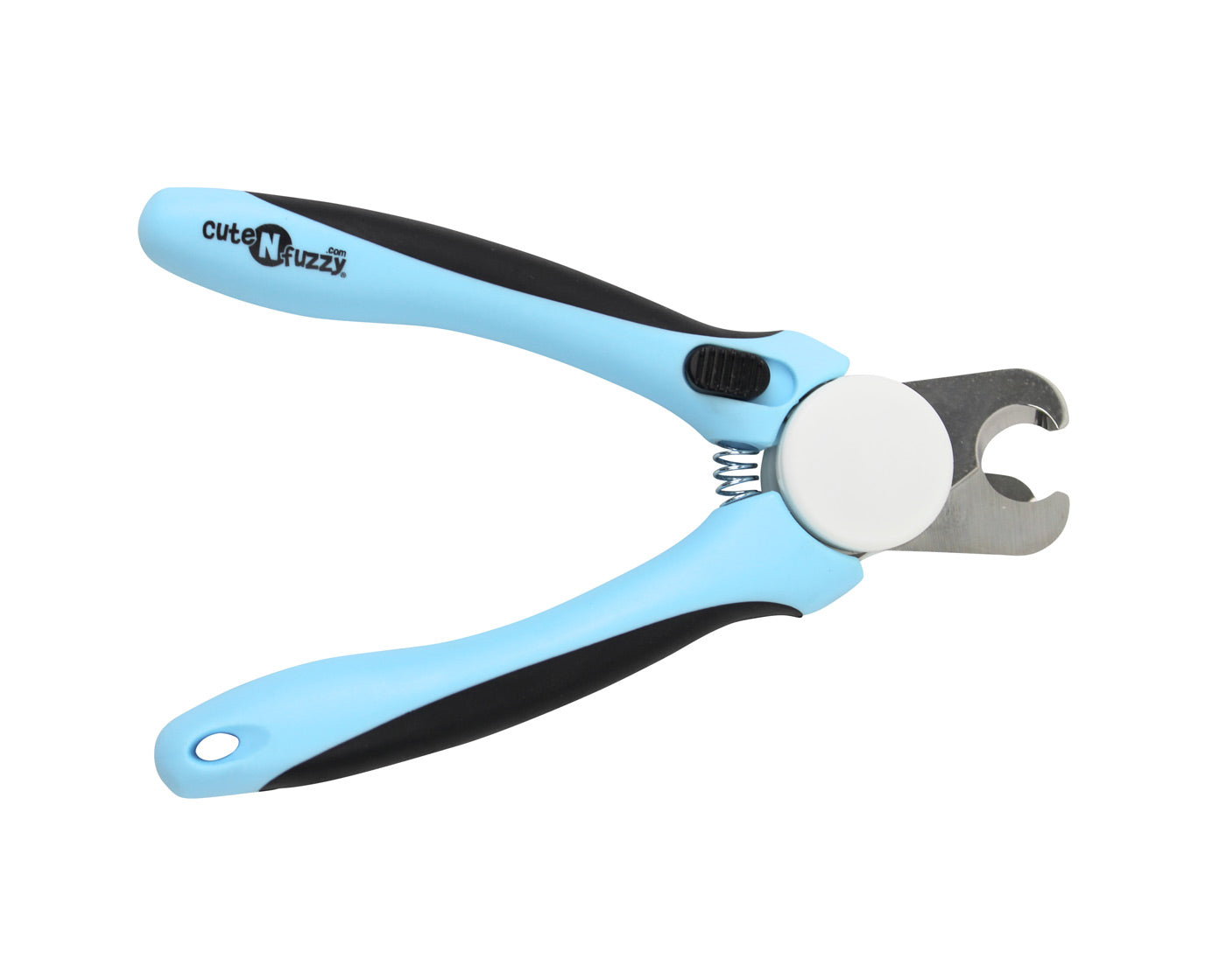 Professional Heavy Duty Pet Nail Clipper w Nail File by cuteNfuzzy Blue Color