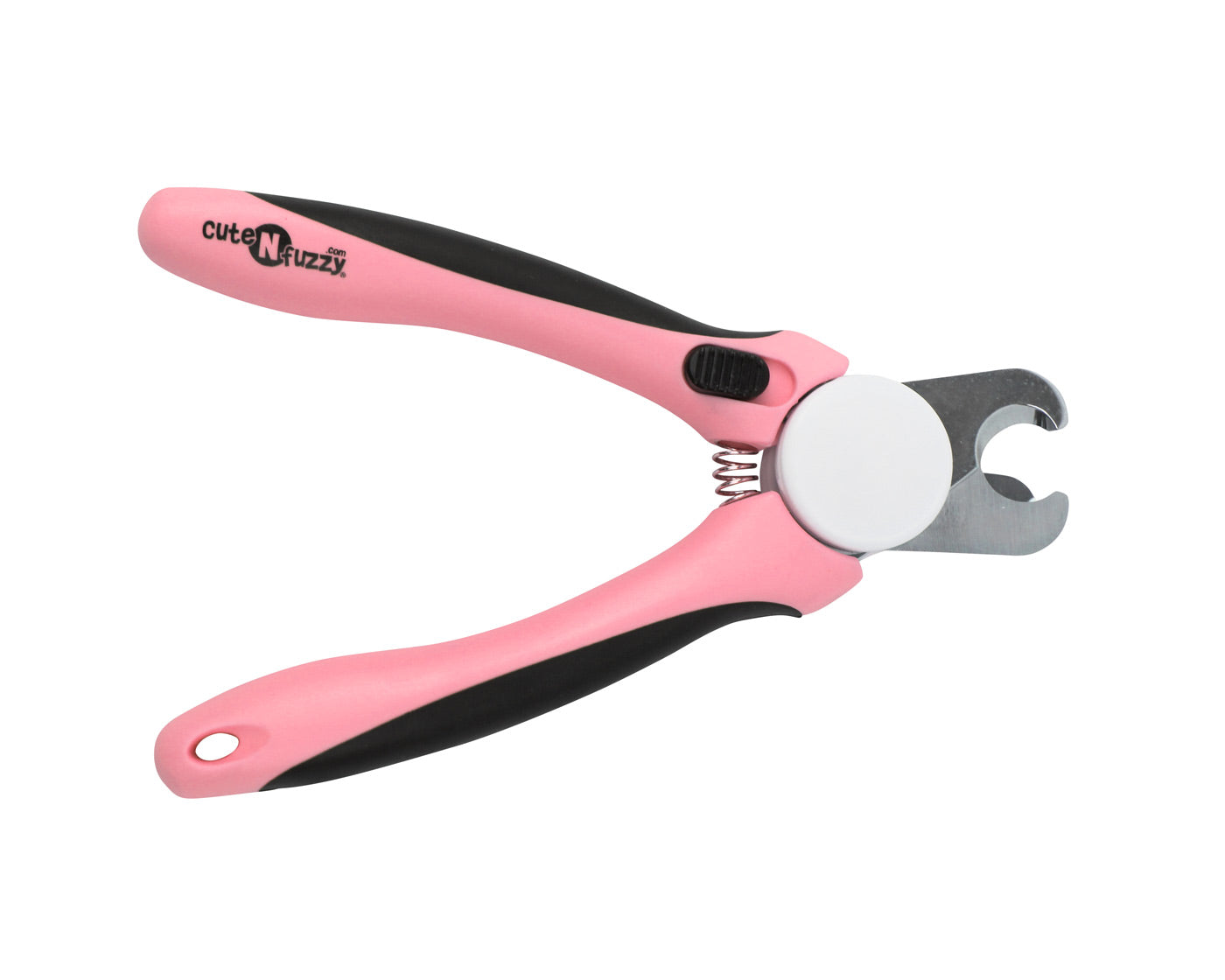Professional Heavy Duty Pet Nail Clipper w Nail File by cuteNfuzzy Pink Color