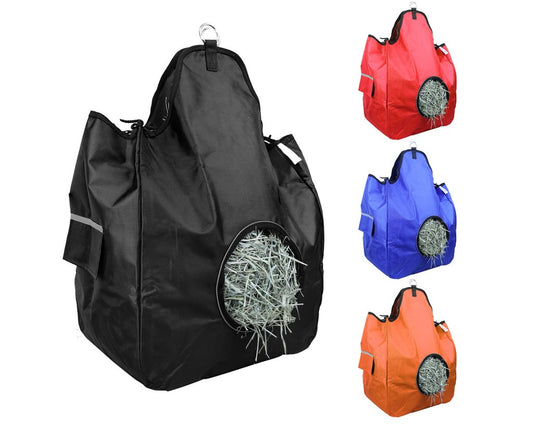 Paris Tack Patented 1200D Horse Hay Bag with Mesh Ventilation Flaps