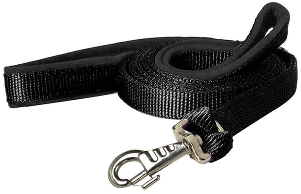 Padded Double Handle Dog Leash Warranted Replaceable Snap 1" X 6'