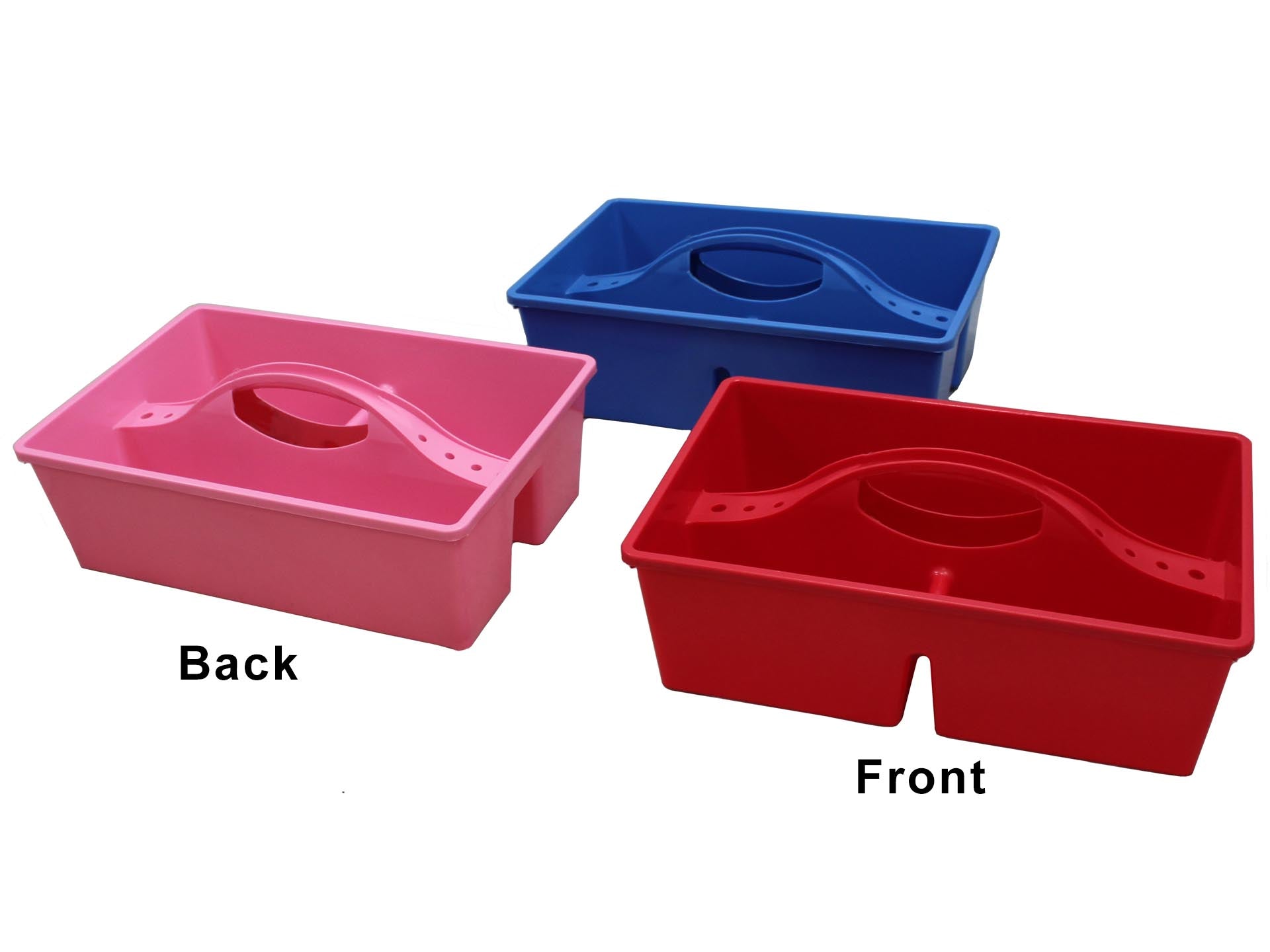 Plastic Grooming Tote Caddy Large 15 Inch