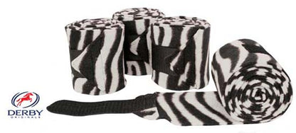 Animal Zebra Print Polo Wraps by Derby Originals