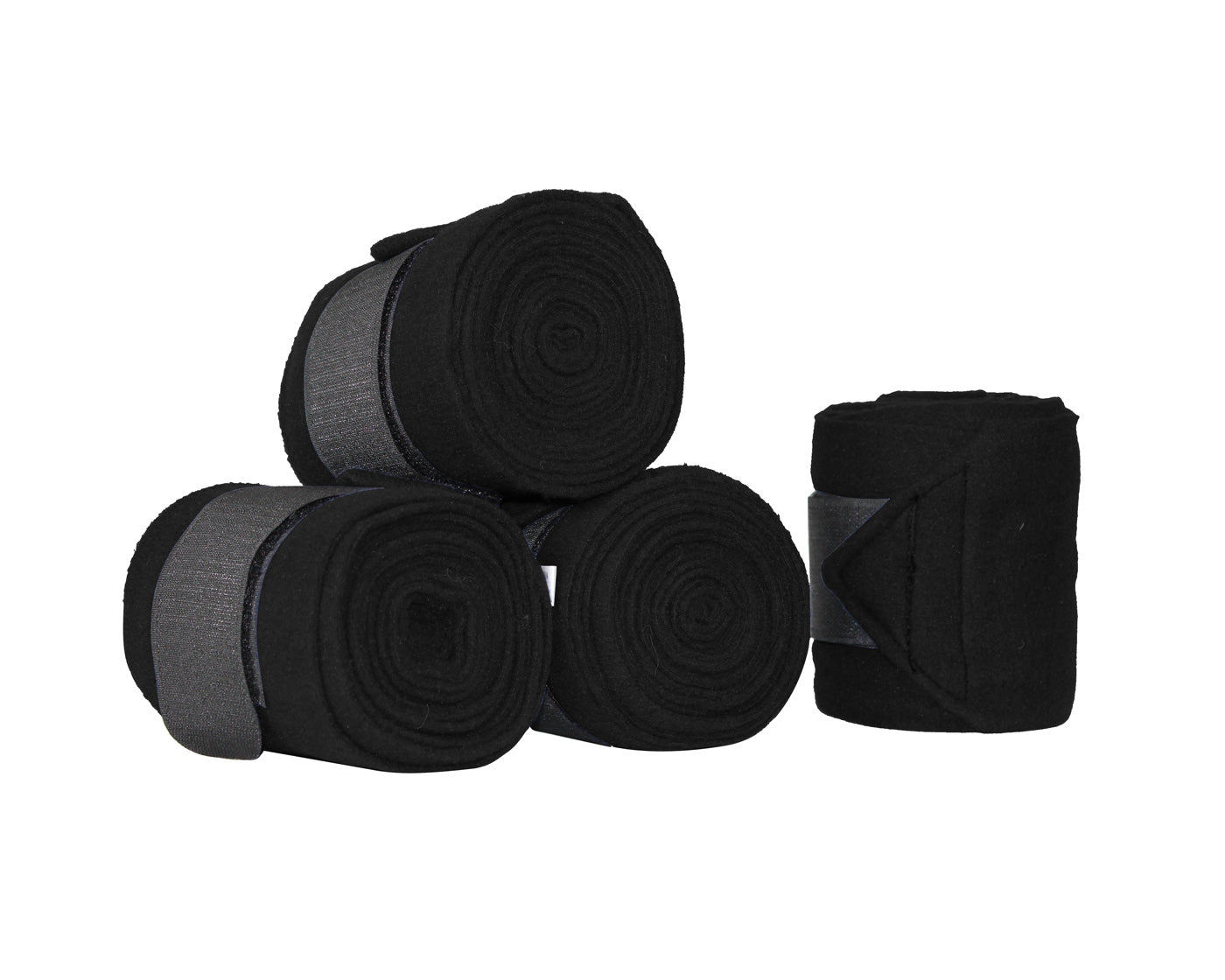 Derby Originals Polo Wraps Set of 4 Bandages Black Main