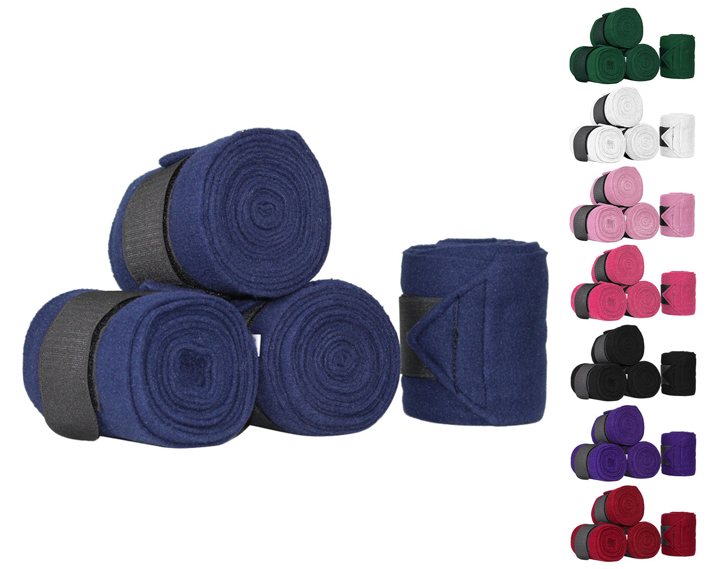 Derby Originals Polo Wraps Set of 4 Bandages all colors