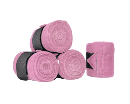 Derby Originals Polo Wraps Set of 4 Bandages Pink colors