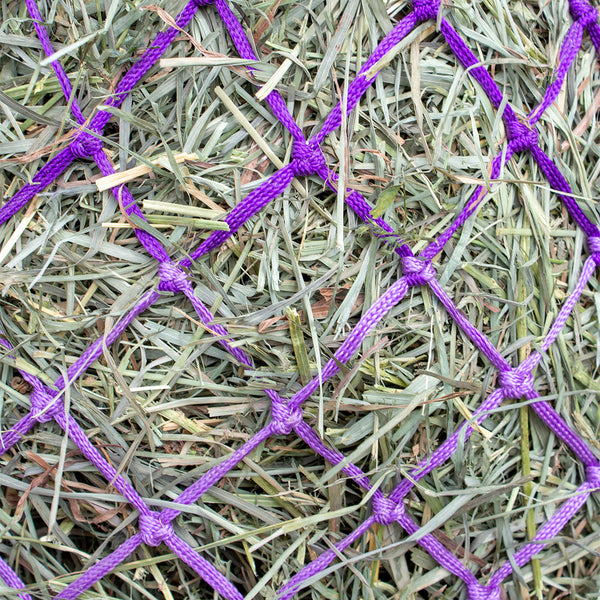 Derby Originals 56” Superior Slow Feed Soft Mesh Hanging Hay Net for Horses - Set of 2