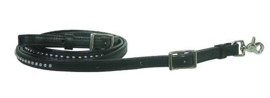 Tahoe Barrel Reins with Spots - USA Leather