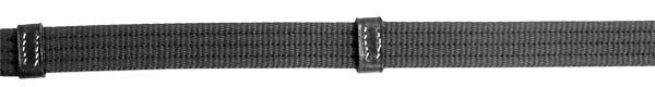 Paris Tack Flat Web Reins with Hooks 