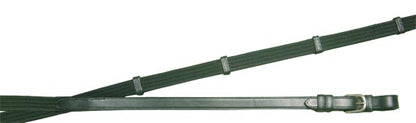 USA Leather Flat Web Reins with Buckles 