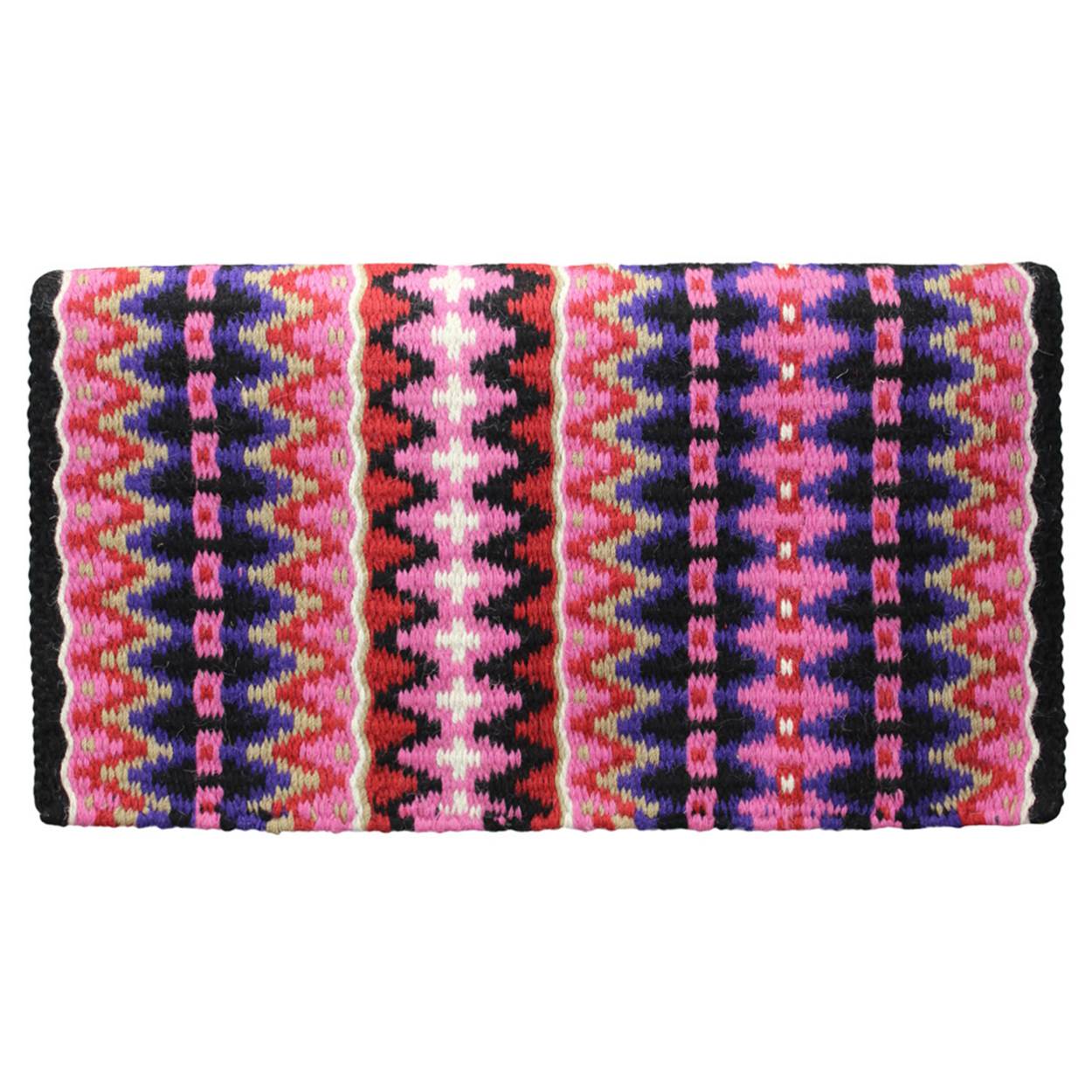 Tahoe Tack 34" x 38" Reya New Zealand Wool Western Show Saddle Blanket Pink main