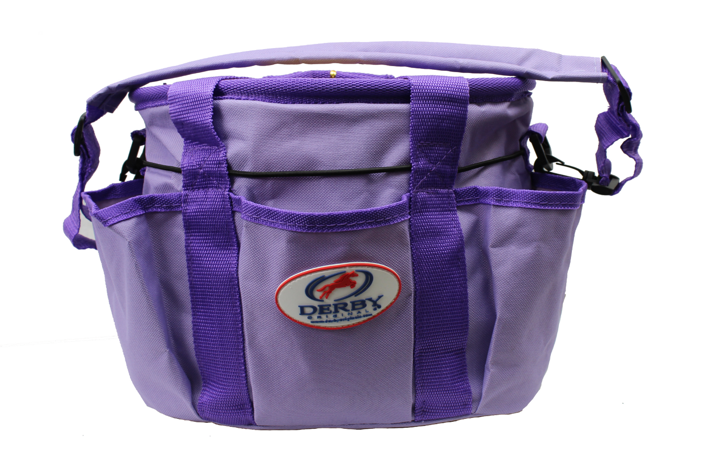 Derby Originals Premium Ringside Large Horse Grooming Supply Tote Bag Purple