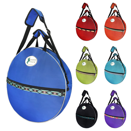 Horse and Calf Roping 3 Ropes Carry Bag Custom Designed with Reflective