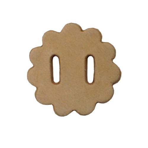 Slotted Leather Rosettes