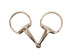 Stainless Steel Eggbutt Snaffle Bit by Derby Originals