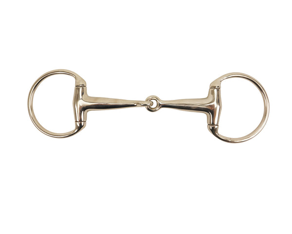 Stainless Steel Eggbutt Snaffle Bit by Derby Originals