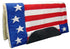 Woven Patriotic Saddle Pad with Fleece Lining