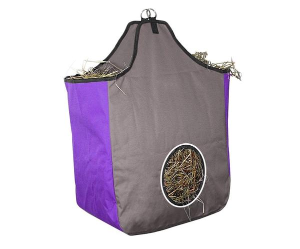 Derby Originals Large 1000D Nylon Horse Hay Bag Purple