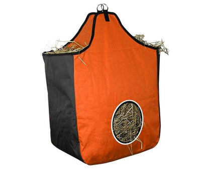 Derby Originals Large 1000D Nylon Horse Hay Bag Orange
