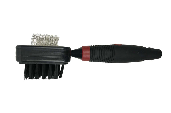 Double-Sided Combo Pet Slicker Brush Closeout Sale