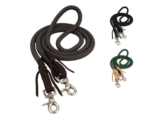 Tahoe Nylon Barrel Reins - 5/8