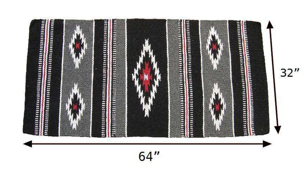 Tahoe Tack Navajo Multicolored Handwoven Acrylic 32x64