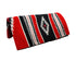 Tahoe Tack Navajo Multicolored Handwoven Acrylic 32x64" Saddle Blanket