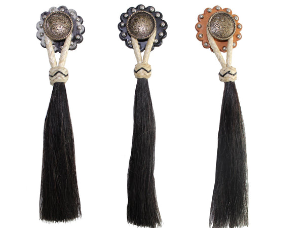 Western Tassel, Concho and Rosette Set - One Pair