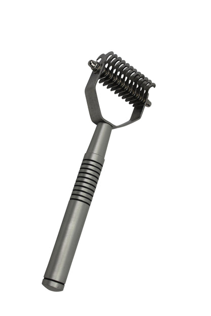 Pet Grooming Undercoat Rake by cuteNfuzzy® 
