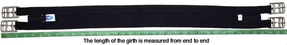 Derby Originals Soft Nylon Web English Girth with Roller Buckles Measurement