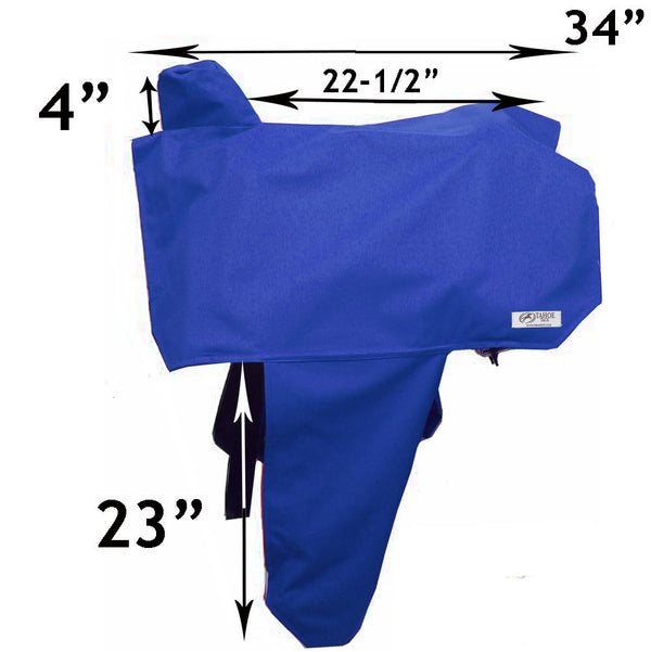 Tahoe Tack Premium Nylon Western Saddle Cover with 6 Elastic Straps