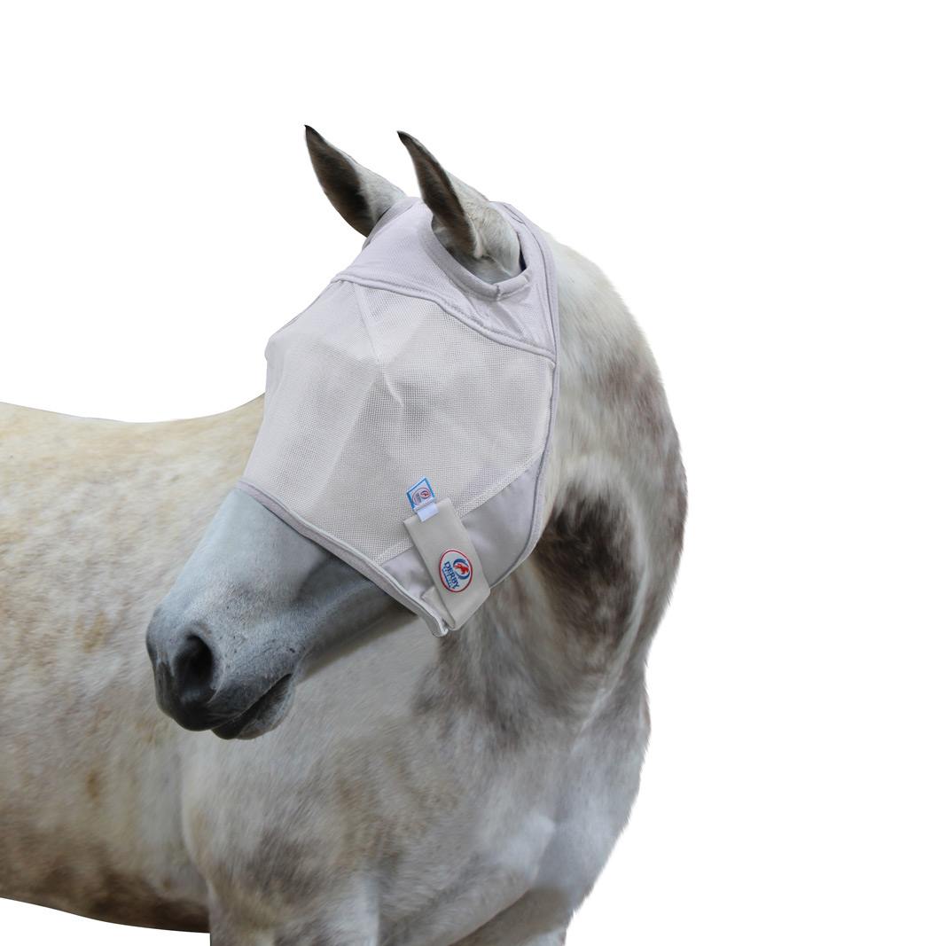 Premium Reflective Safety Horse Fly Mask without Ears