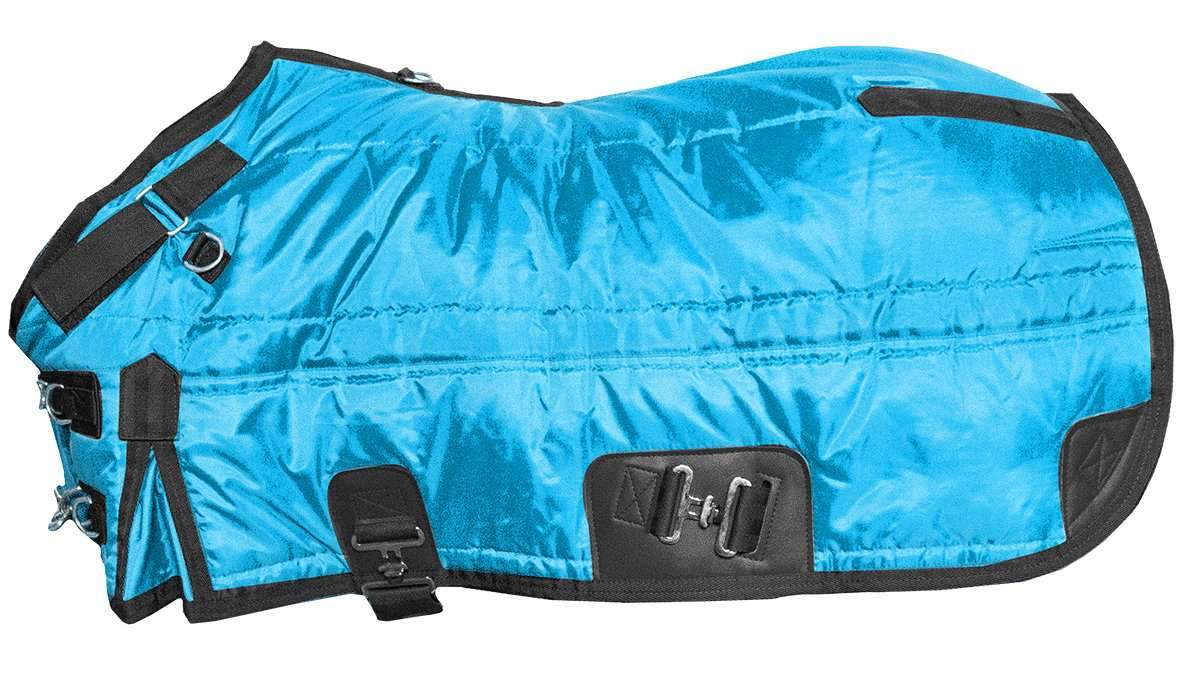 Derby Originals Wind Storm West Coast 420D Medium Weight Winter Mini Horse Pony Stable Blanket Blue color