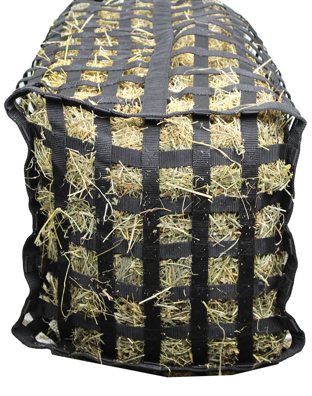Derby Originals XL Go Around Slow Feeder Horse Hay Bag with Super Tough Bottom black