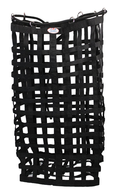 Derby Originals XL Go Around Slow Feeder Horse Hay Bag with Super Tough Bottom sided view