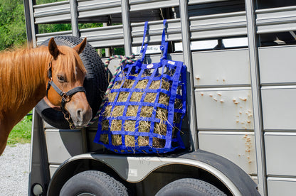 Derby Originals Easy Feeder Horse Hay Bag eating lifestyle