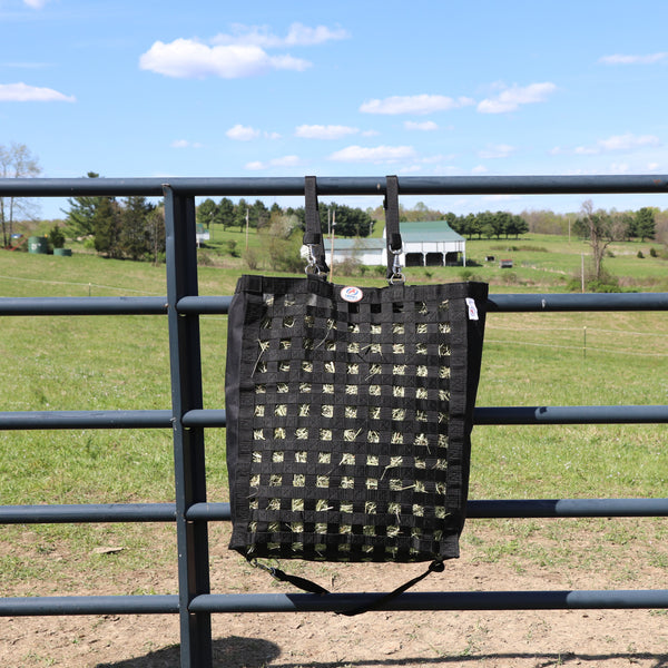 Paris Tack Ultra Slow Feeder Horse Hay Bag with Super Tough Bottom and 6 Month Warranty