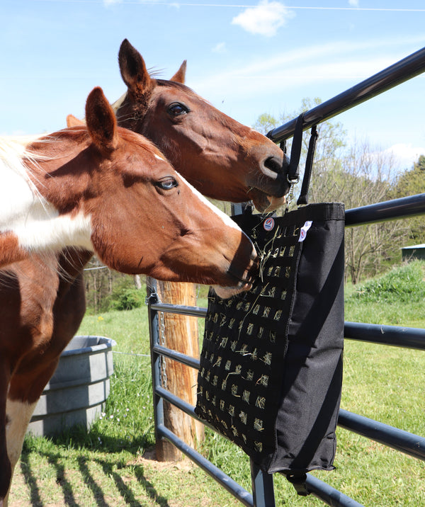 Paris Tack Ultra Slow Feeder Horse Hay Bag with Super Tough Bottom and 6 Month Warranty